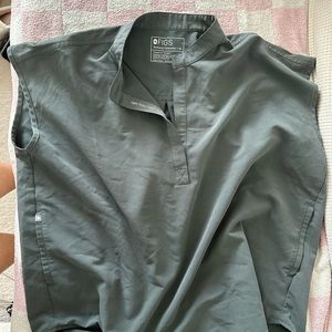 FIGS Green Scrub Top